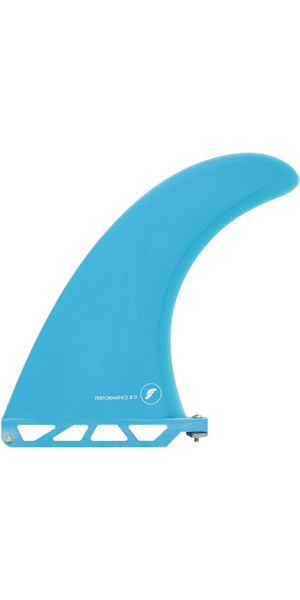 2026 Futures Performance 8.0 Centre Surfboard Fin 8184-254-12 - Teal